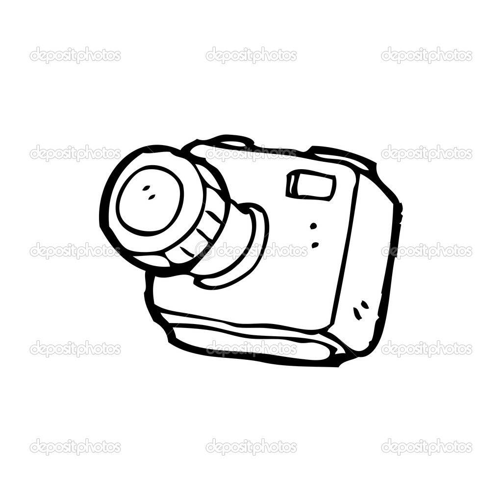 Cartoon camera Stock Vector by ©lineartestpilot 19760335
