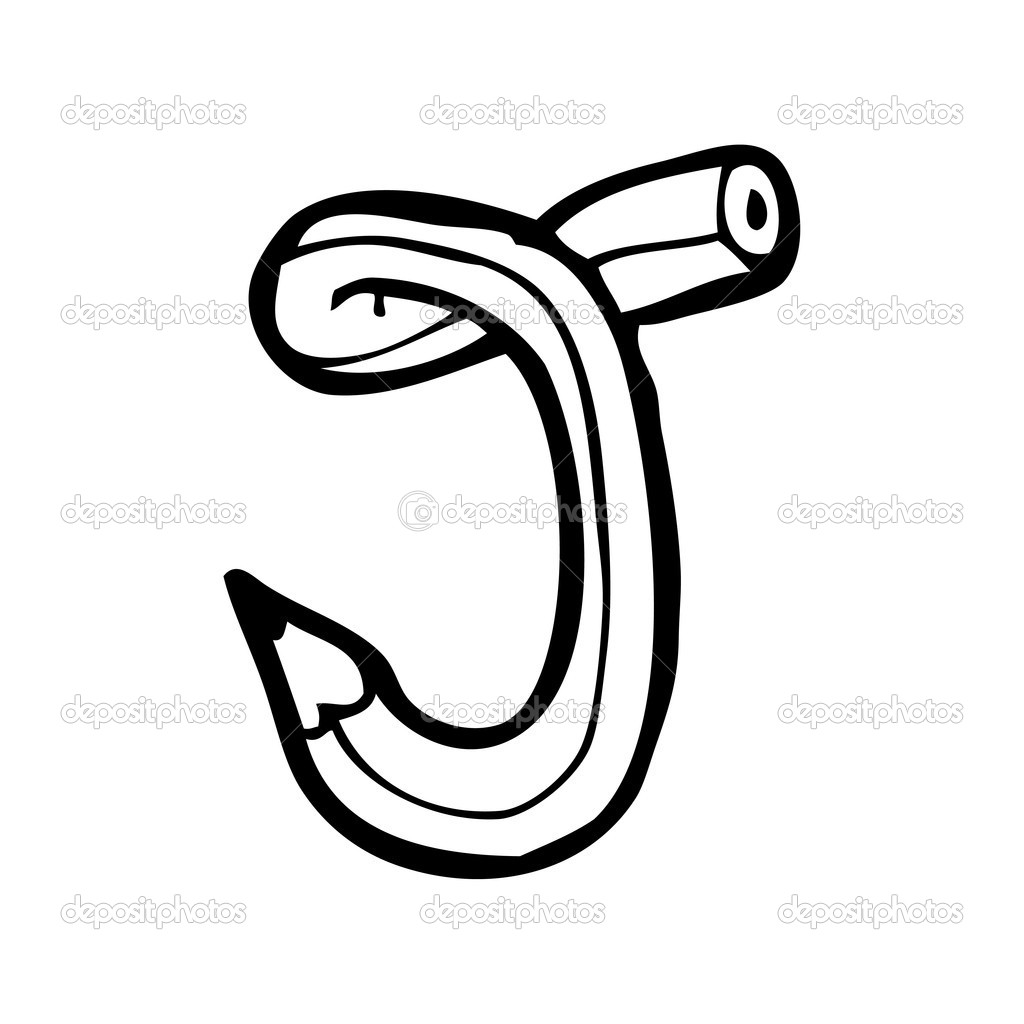 Lápis em forma de letra j Vetor de ©lineartestpilot 19763211, image size:1024x1024