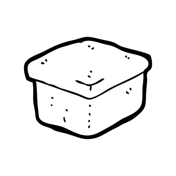 Lunchbox dessin animé — Image vectorielle