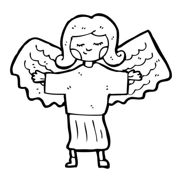 Angel cartoon — Stock vektor