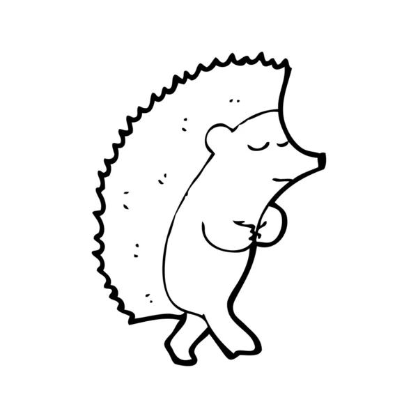 Cartoon hedgehog — Stock Vector