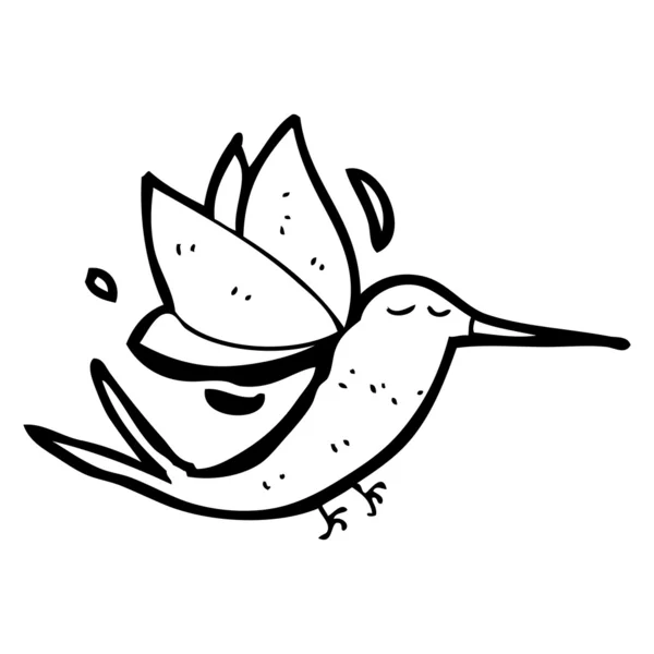Hummingbird cartoon — Stock vektor