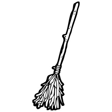 süpürge karikatür