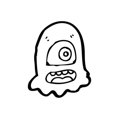 uzaylı yaratık karikatür