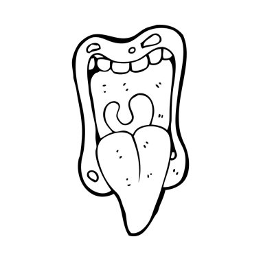 Sticking Out Tongue Free Vector Eps Cdr Ai Svg Vector Illustration Graphic Art