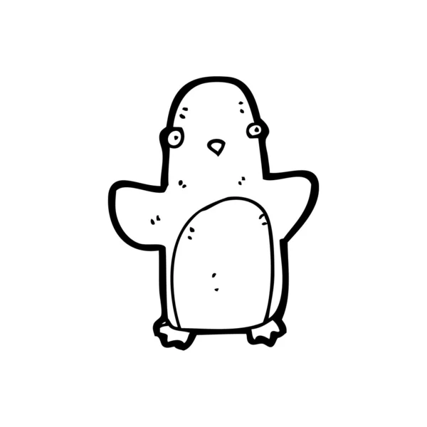 Pinguïn tekenfilm — Stockvector