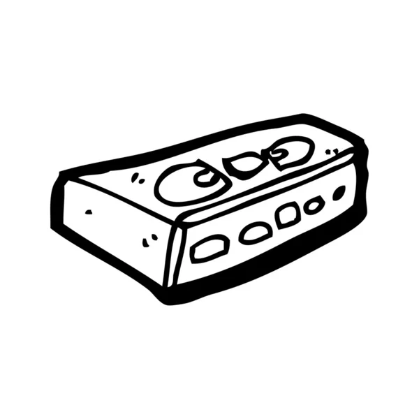 Video kaset karikatür — Stok Vektör