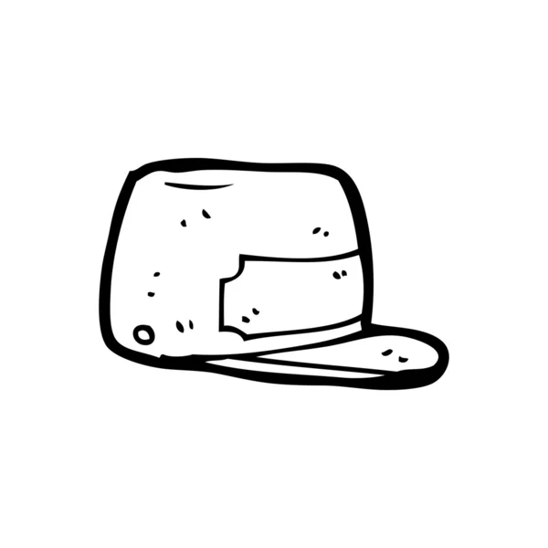 Karikatür şapka — Stok Vektör