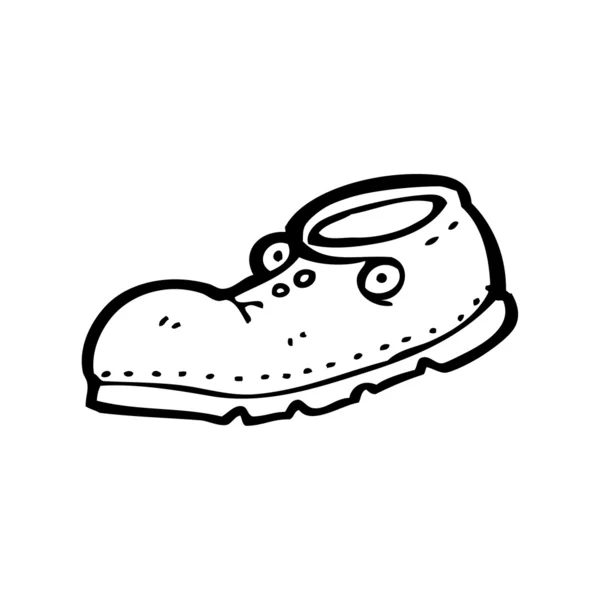 Feliz zapato de dibujos animados — Archivo Imágenes Vectoriales