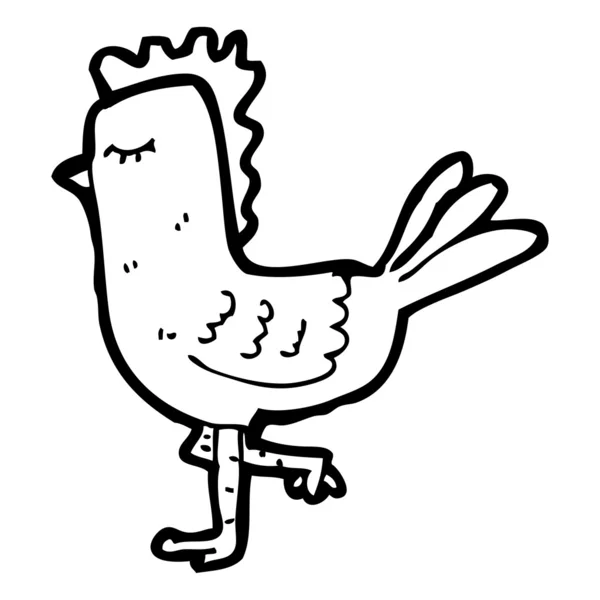 Gallo de dibujos animados — Vector de stock