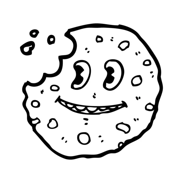 Cartoon cookie — Stock Vector