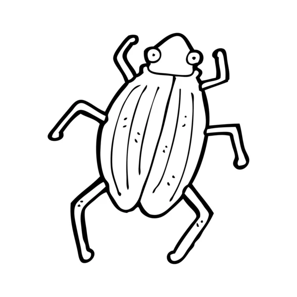 Desenho animado bug — Vetor de Stock