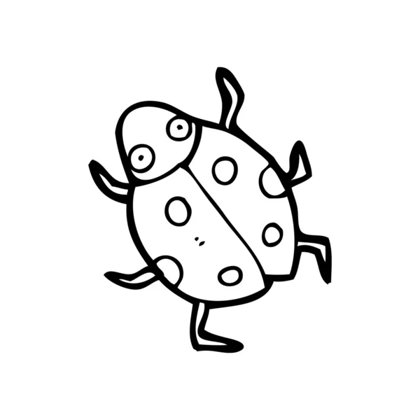 Bug dibujos animados — Archivo Imágenes Vectoriales