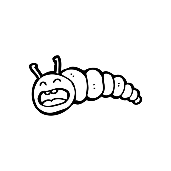 Desenhos animados da lagarta —  Vetores de Stock
