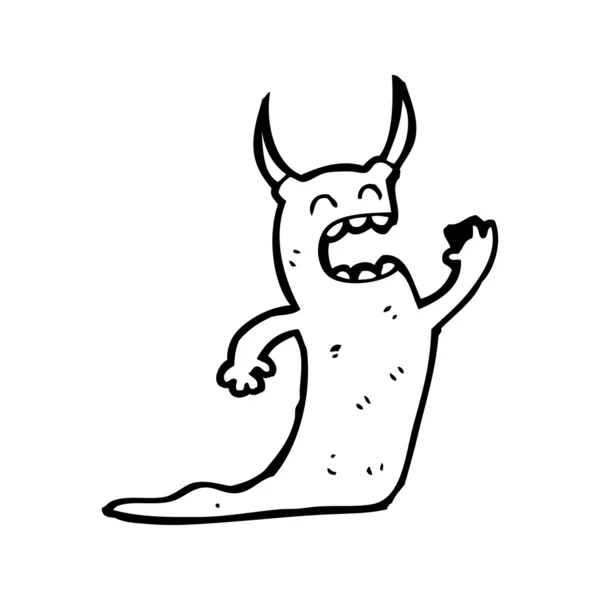 Demon cartoon — Stock Vector