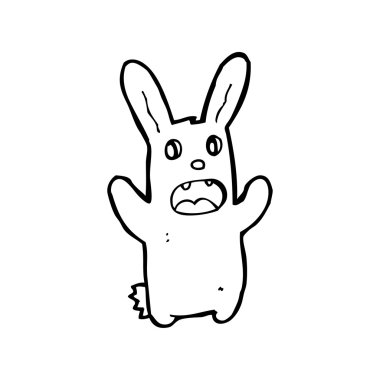 Spooky bunny çizgi film