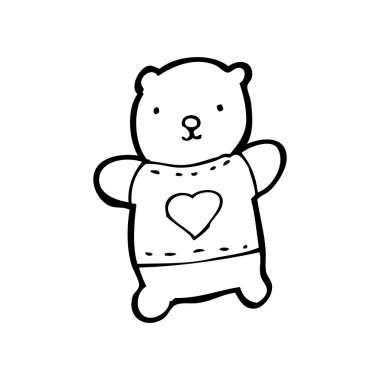 yüksek sesle ayı çizgi film