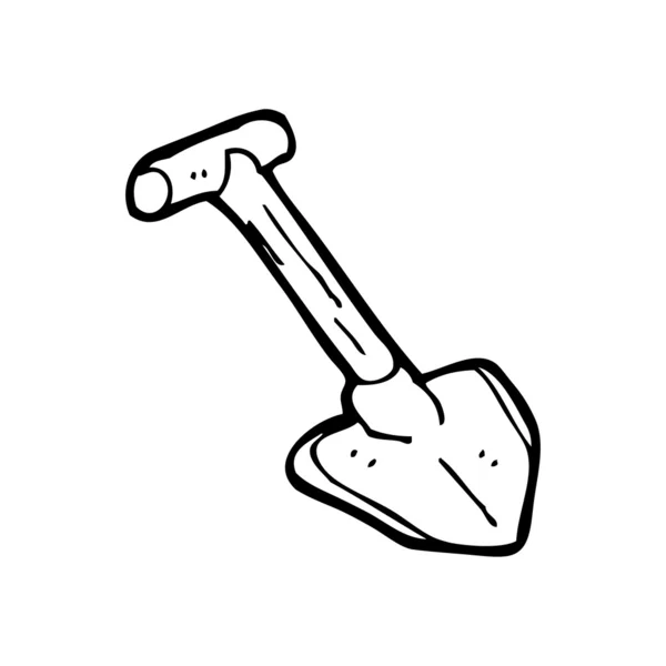Карикатурная лопата — стоковый вектор