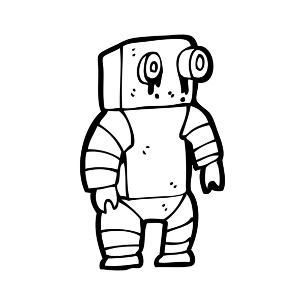 Boxy ρομπότ ΚΙΝΟ — Διανυσματικό Αρχείο