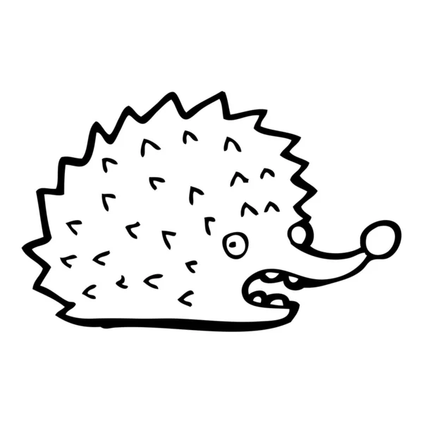 Happy Hedgehog cartoon — стоковый вектор