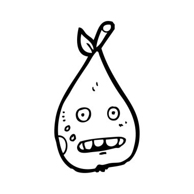 şok karikatür meyve