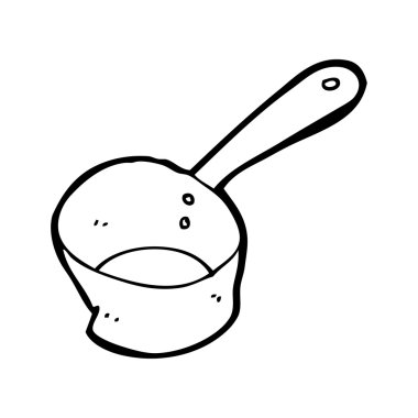 hırpalanmış mutfak pan çizgi film