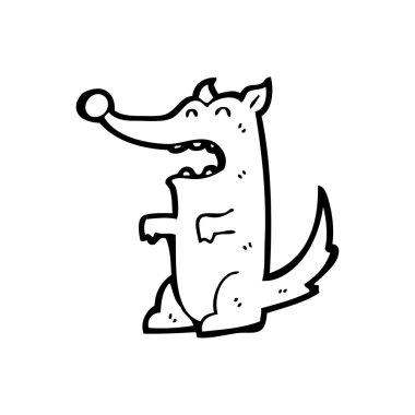 Kurt karikatür barking