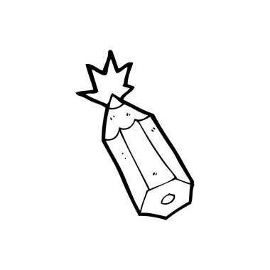 güç kalem karikatür