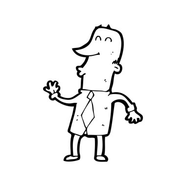 işadamı karikatür