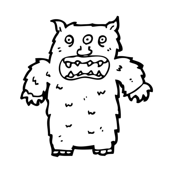 Eng monster cartoon — Stockvector