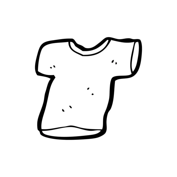 Dessin d'un tee-shirt — Image vectorielle