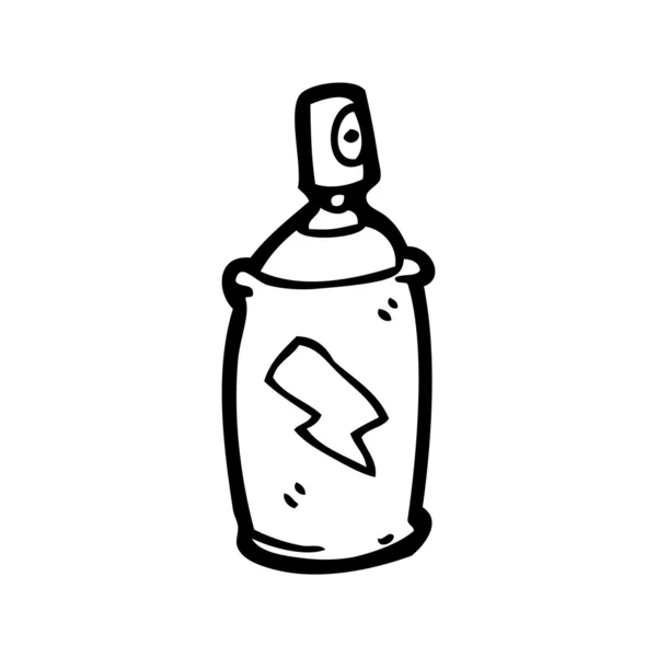 Spraycan karikatür — Stok Vektör