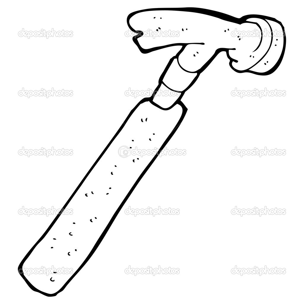 Hammer cartoon Stock Vector Image by ©lineartestpilot 20009165