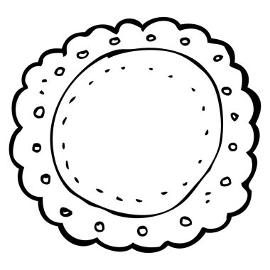 Dekoratif kenarlık Etiket cartoon