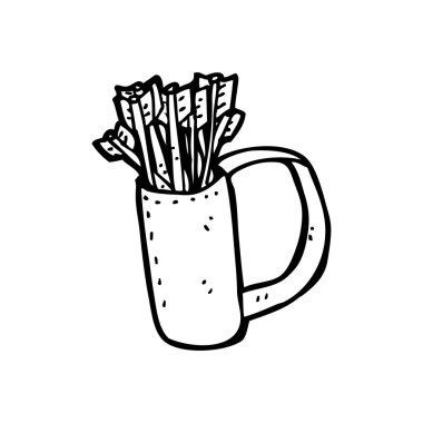 oklar titreme karikatür