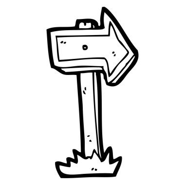 karikatür işareti yazı