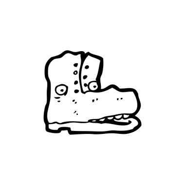 eski önyükleme karikatür