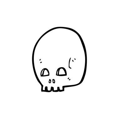 karikatür komik graffiti style Kurukafa