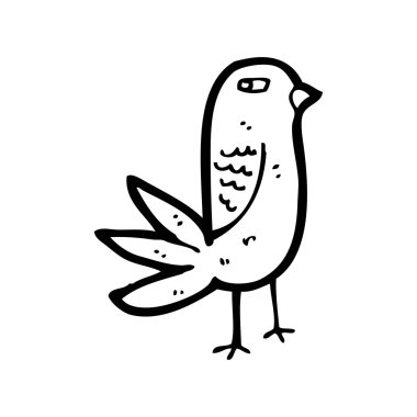 şüpheli kuş çizgi film