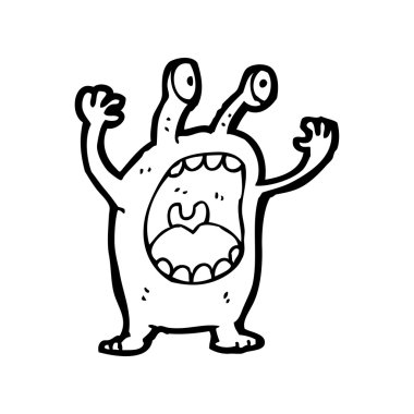 çizgi film uzaylı istilacı