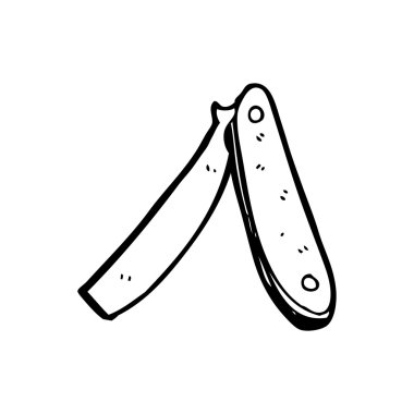 kesme boğaz jilet karikatür