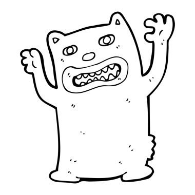 vahşi hayvan karikatür