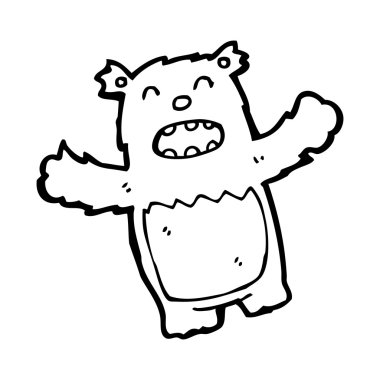 gürleyen ayı çizgi film