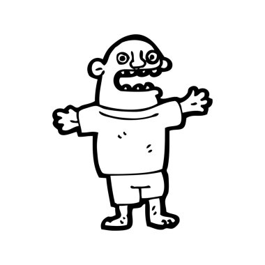 Mutlu adam çizgi filmi