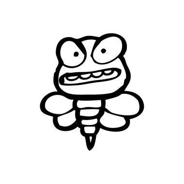 kızgın arı çizgi film