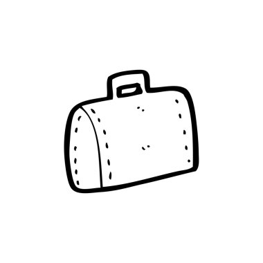 Evrak Çantası'nı karikatür