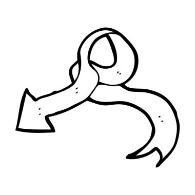 Ok Yay karikatür dekorasyon