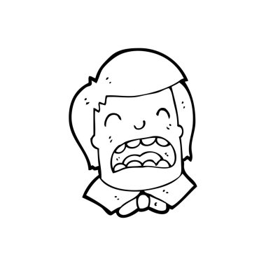 beyinsiz adam çizgi film