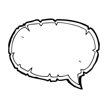 karikatür konuşma balonu