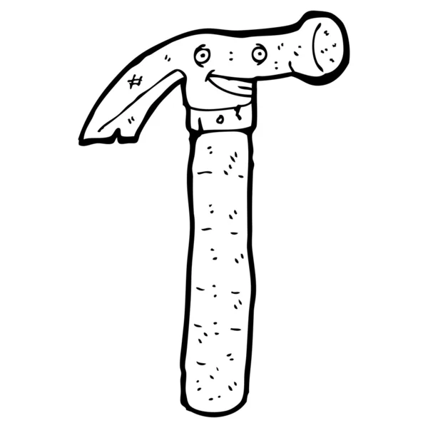 Cartoon-Hammer — Stockvektor